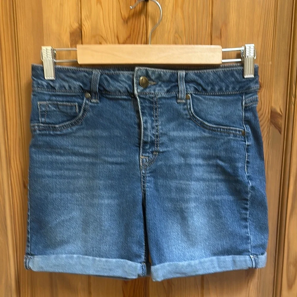 Denim Blue Women's Shorts - Picture 1 of 7